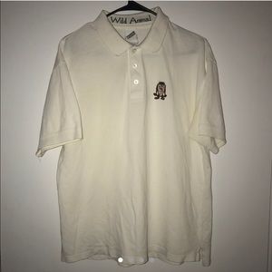 vintage 90’s looney tunes taz polo shirt